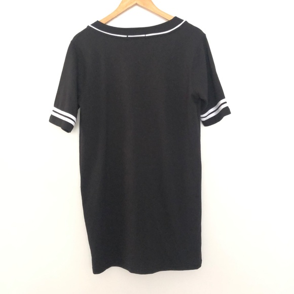 Missguided Binding Oversized Sports Dress Size 2 - Picture 4 of 8